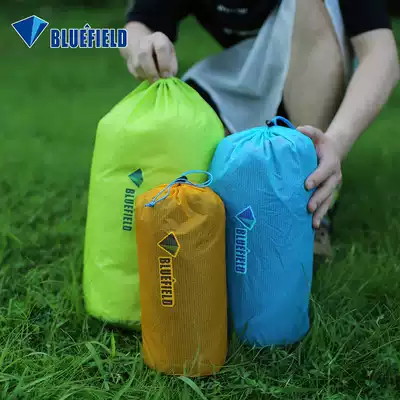 Travel storage down jacket storage bag Small waterproof drawstring portable outdoor sleeping bag Clothing sundries storage bag