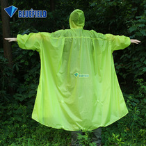 Outdoor raincoat ultra-light adult and children mountaineering hiking cycling camping travel waterproof breathable backpack men and women poncho