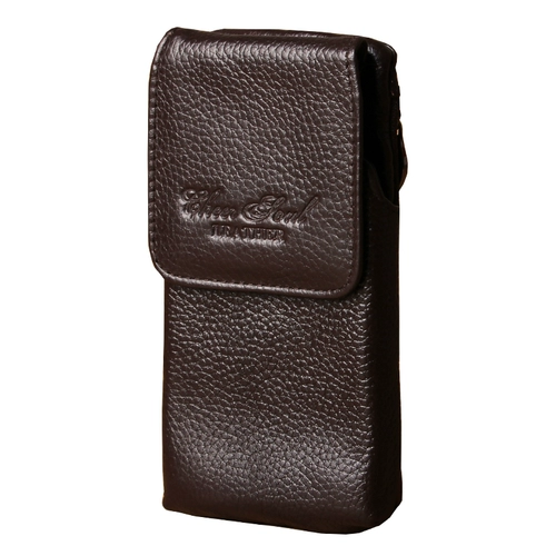 Apple, мужская поясная сумка, ремень, кожаный мобильный телефон, из натуральной кожи, 5.5 дюймов, 5.8 дюймов, 6.5 дюймов