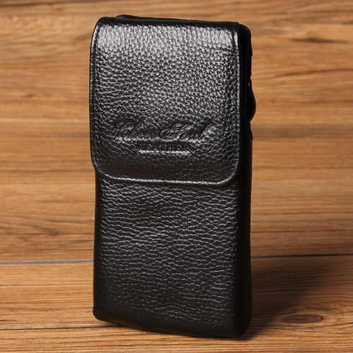 Apple, мужская поясная сумка, ремень, кожаный мобильный телефон, из натуральной кожи, 5.5 дюймов, 5.8 дюймов, 6.5 дюймов