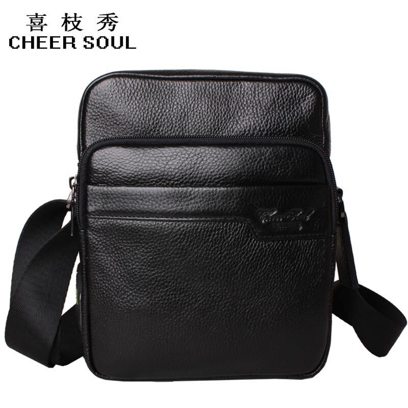 Happy Branch Show Men's Bag Men's Bag Single Shoulder Bag Bull Leather Business Bag Genuine Leather Casual Bag Inclined Cross Bag Men's Bag