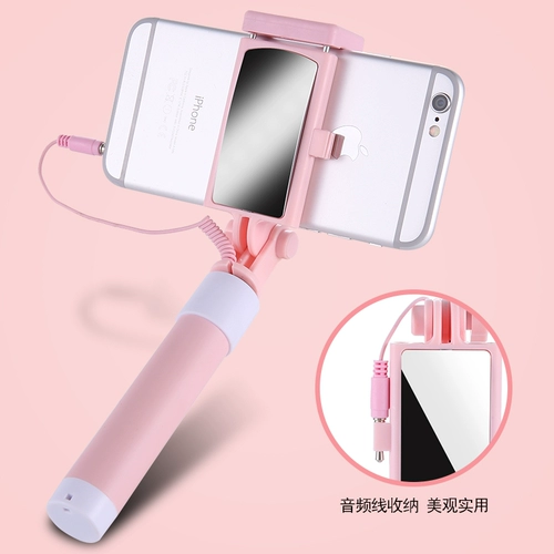 Wire -control non -bluetooth -камера мобильного телефона Артефакт подходит для Vivoiphone6soppo Selfie Roders xiaomi 3,5 мм интерфейс селфей