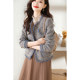 Korean short style small fragrance woolen coat women's hot style autumn and winter 2022 new temperament exquisite short coat