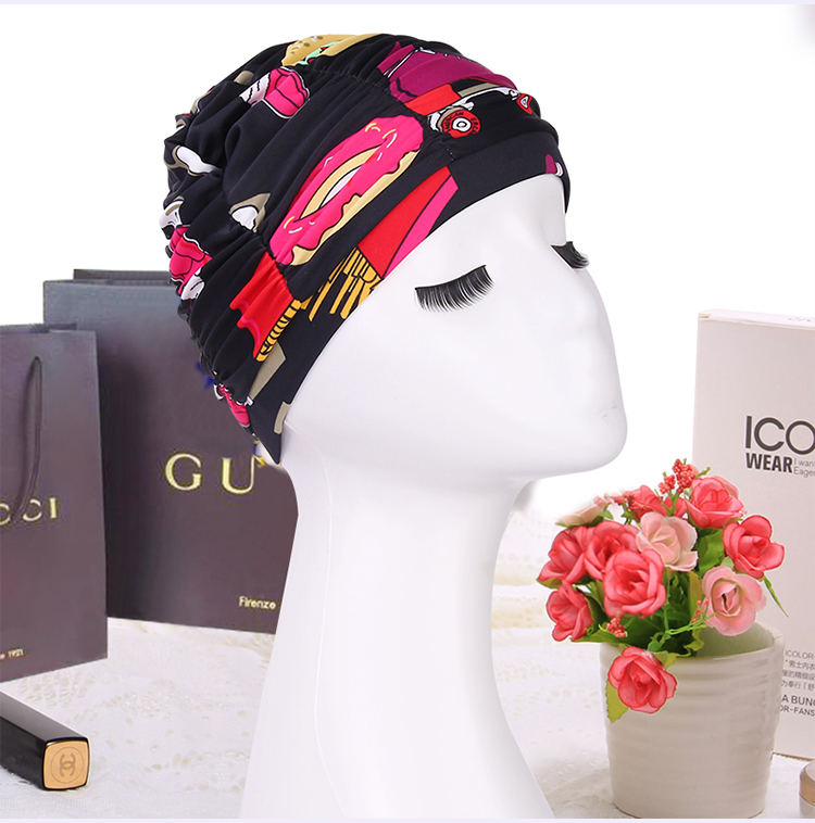 Bạn bơi mũ lưỡi trai dài thời trang Hàn Quốc dễ thương mũ bơi bằng vải unisex dành cho người lớn tăng cường bảo vệ tai bơi mũ 	mũ chụp đầu khi bơi