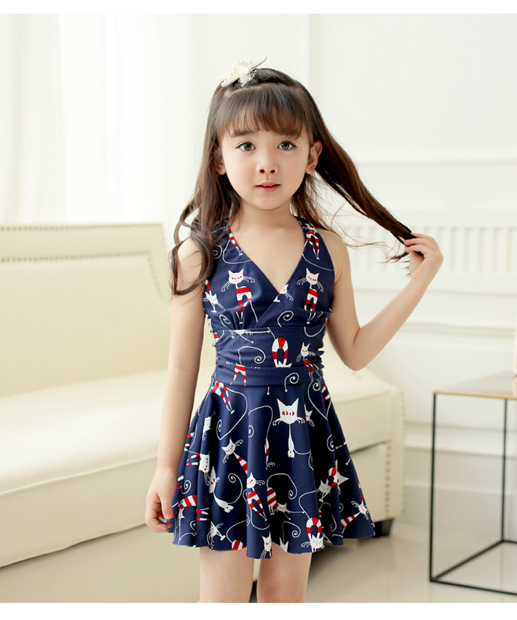 Đồ bơi bé gái dễ thương của công chúa nhỏ Hàn Quốc bé trai lớn một mảnh kiểu áo tắm cho bé gái mùa xuân nóng bỏng do boi be gai