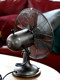 Antique-Style Table Fan, Retro Fan for Home Use, 12inch Oscillating Metal Fans for Dining Table, Nostalgic American-Style Strong Wind Electric Fan
