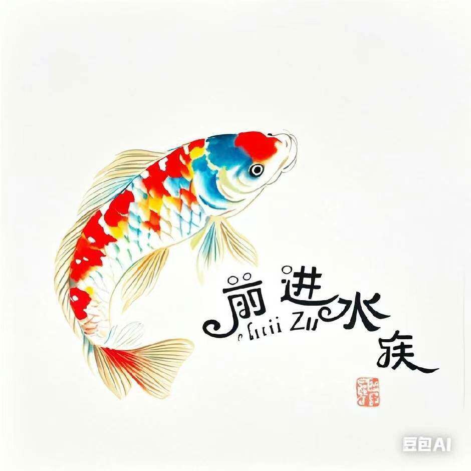 前进水族的LOGO