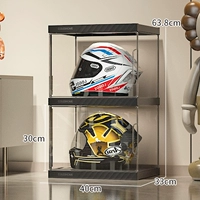 [Хранение шлема, закрывающего лицо] 2 больших отделения - черные (скидка 20 юаней за размещение фотографий)