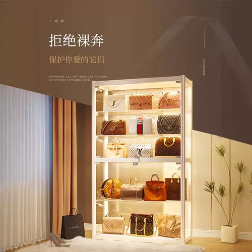 Сумка, система хранения, стеклянные духи, стенд, легкий роскошный стиль