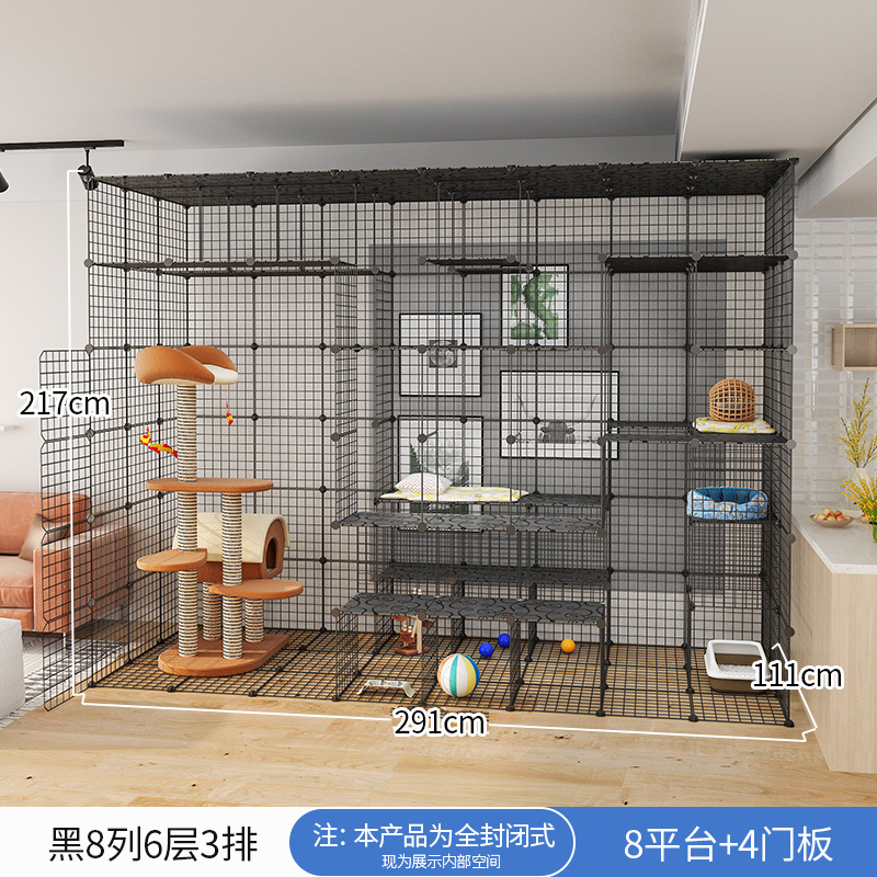 Купить Клетка для животных Кот клетка кот Вилла большого свободного ...