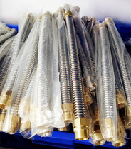 Stainless steel corrugated pipe stove 4 min gas pipe gas pipe commercial kitchenware accessories