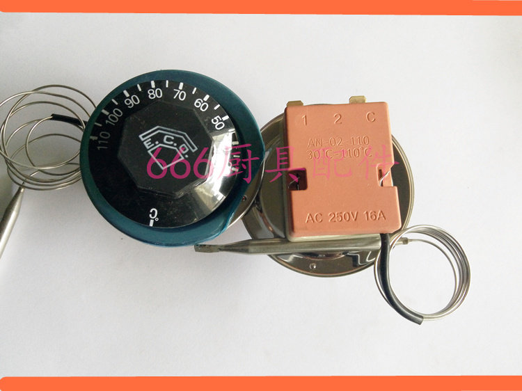 30-110 degree thermostat Electric insulation table Hot soup pool water boiler temperature control switch electric baking pan temperature control