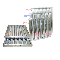 Commercial Hood oil mesh square stainless steel oil mesh filter oil barrier oil shield pit type oil fume grid sheet