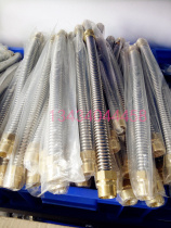 Stainless steel bellows stove stove 4 points 6 points gas pipe natural gas pipeline commercial kitchenware Stove fittings