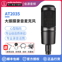 Iron Triangle AT2035 Live K Song Large Diaphragm Capacitor Recording Microphone Shunfeng 2020 New