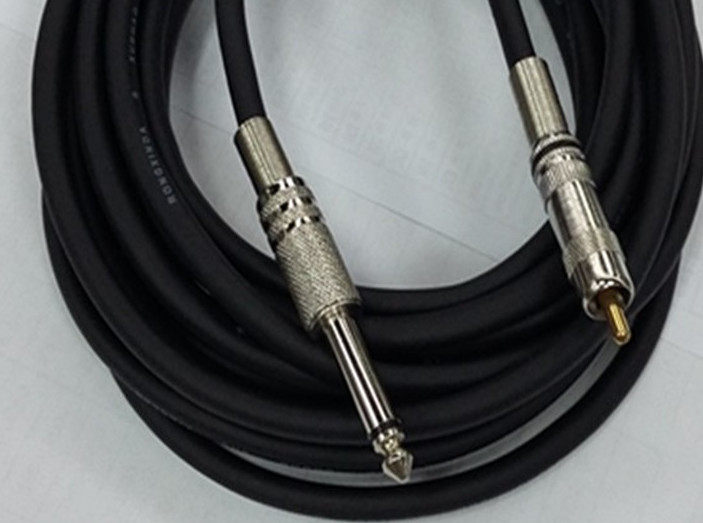 6 35 rpm RCA plug line 6 5 large two-core transfer Lotus Mixer Line Lotus Head RCA pair 6 35mm