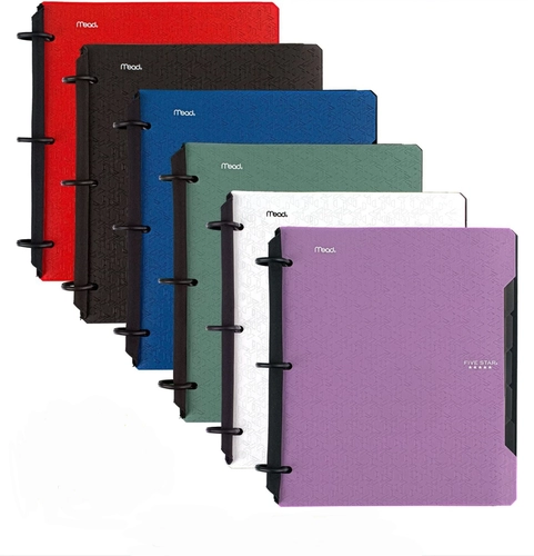 Fivestar 29328 Американские 1 -дюймовые толстые три живых страницы содержит 60 кусочков бумаги, 2 пакета, 3 индекса