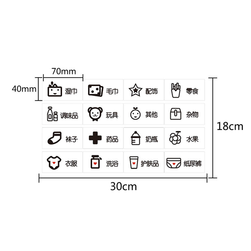 Matching a large cart sticker with a large cart