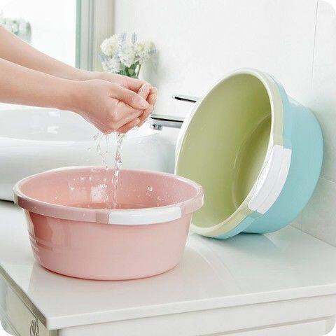 Large plastic basin children's baby washbasin dormitory with students thickened washbasin household small laundry basin