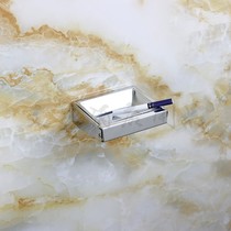 Wall-mounted stainless steel ashtray toilet Bathroom toilet toilet Mini waterproof ashtray box holder