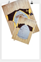 European and American fashion large size baseball sports quick-drying short-sleeved T-shirt