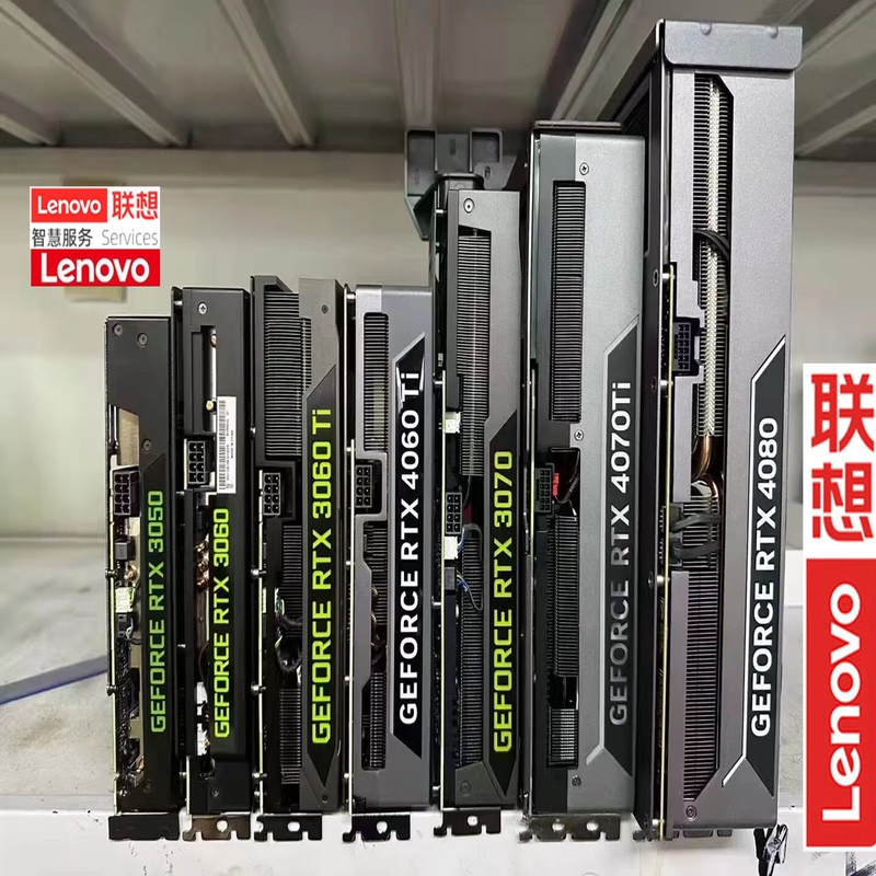 Free Shipping Lenovo Rtx3060Ti/ 8g Rtx 3080Ti Independent Graphics Card Spare Parts Desktop Graphics Card