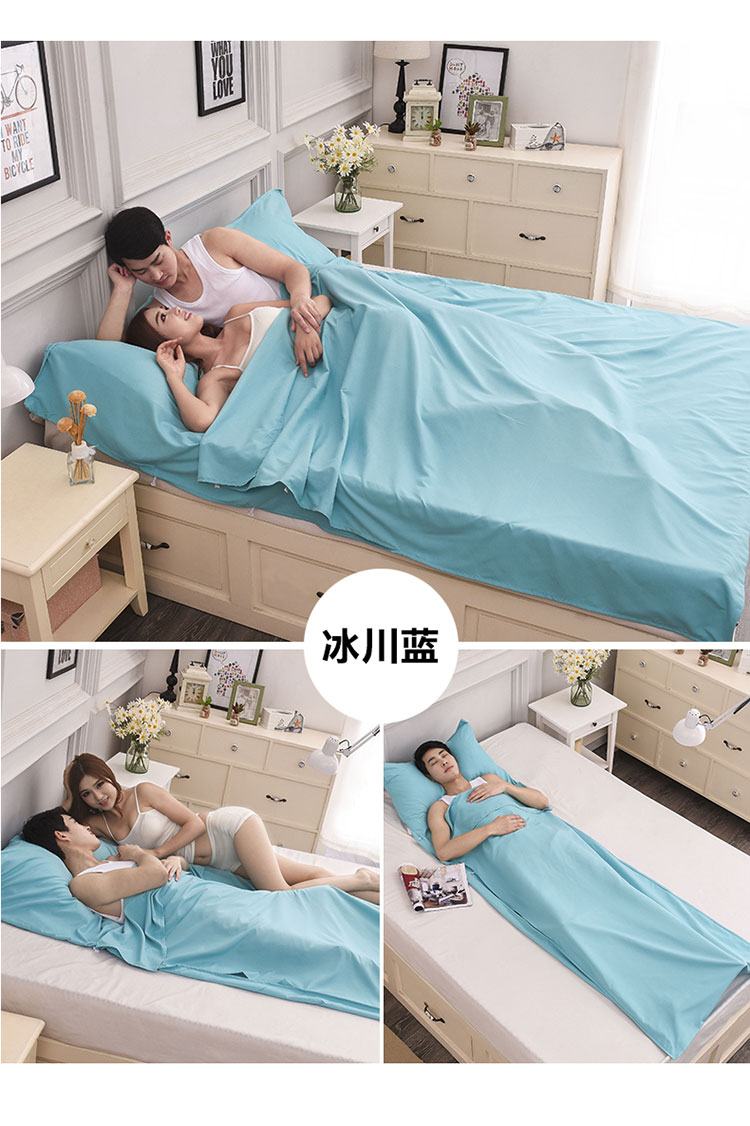 Duy nhất túi ngủ khách sạn khách sạn tấm cách ly du lịch du lịch đôi bẩn quilt cover siêu nhẹ xách tay cotton túi ngủ