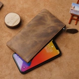 Apple, ретро летняя совместимая сумка, картхолдер, из натуральной кожи
