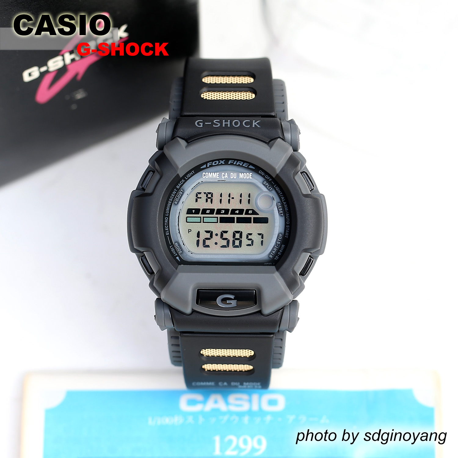 used G-SHOCK DW002 コムサデモード-