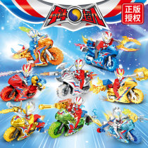 Ledi Spell 2023 Ot Superman Motorcycle Dolls Model Small Particles