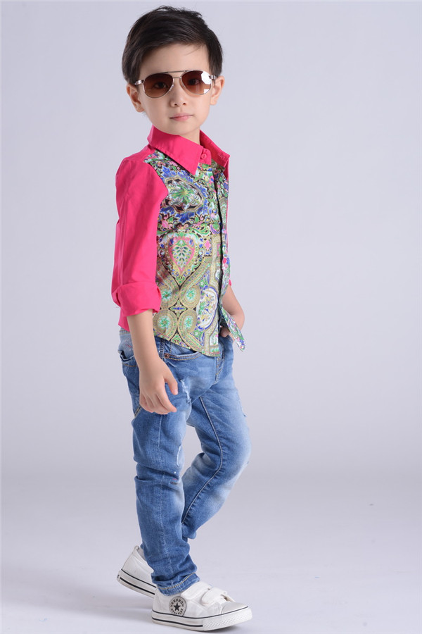 Chemise garcon THEKIDSHOW à manche longue - Ref 2082419 Image 11