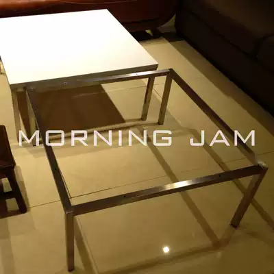 NO:A012 * 304 stainless steel brushed big mouth tea table feet can be changed size customized