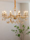 French Crystal Chandelier Living Room Lamp 2026 New Style Creative Personalized Art Bedroom Lamp Retro Dining Table Bar Lamp