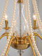 Golden Living Room Chandelier 2026 New Model American Retro Bedroom Lamp High-End Elegant French Dining Table Bar Crystal Lamp