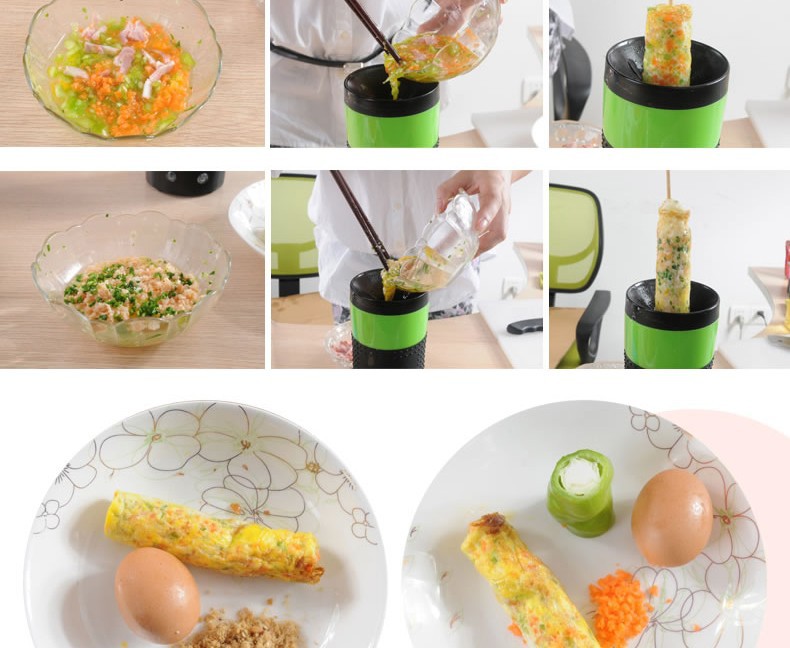 mua ca nấu mì siêu tốc Jinbangda ăn sáng máy cuộn trứng tại nhà tự động đa chức năng trứng nấu trứng cốc lười tạo tác xúc xích trứng máy hấp mini