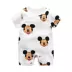 Quần áo trẻ em Mickey mỏng Xiêm sơ sinh trăng tròn trăm ngày phù hợp với nam và nữ bé romper đồ ngủ cotton mùa hè - Áo liền quần