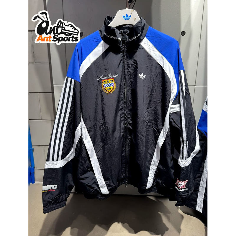 Adidas Retro Racing Style Woven Loose-Fitting Color-Blocking Trendy Sports Jacket Men's Ld6510 Adidas Retro Racing Style Woven Loose-Fitting Color-Blocking Trendy Sports Jacket Men's Ld6510