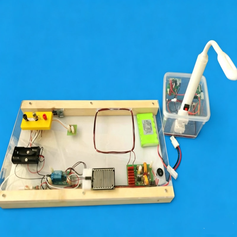 DIY Wireless Charging Street Light, Waterproof and Energy-Saving, Project for Primary and Secondary School Science and Technology Festival