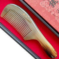 B023 Beno Horn Count Cround Comb 16-17 см (естественный угловой узор