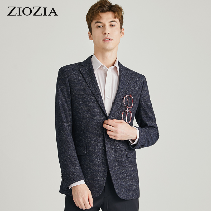 ZIOZIA Summer nam Hàn Quốc phiên bản thời trang Casual nhẹ và thoải mái Tây Casual Suit Jacket DLX2KG1053