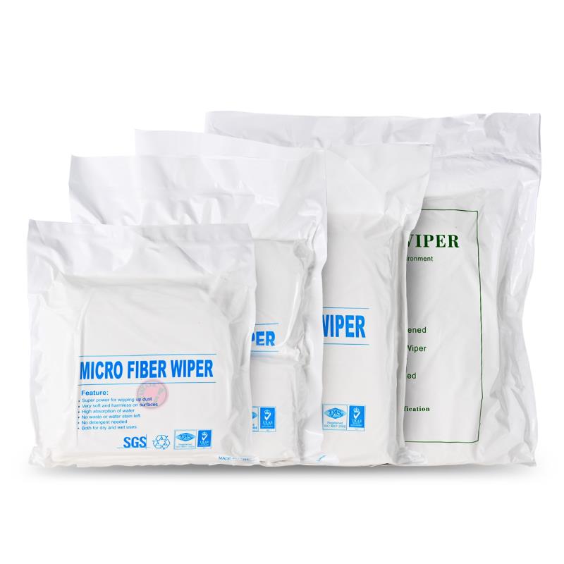 4008 China mainland anti-static microfiber 5004 optical lens industrial cleaning cloth cleaning cloth 469 inches