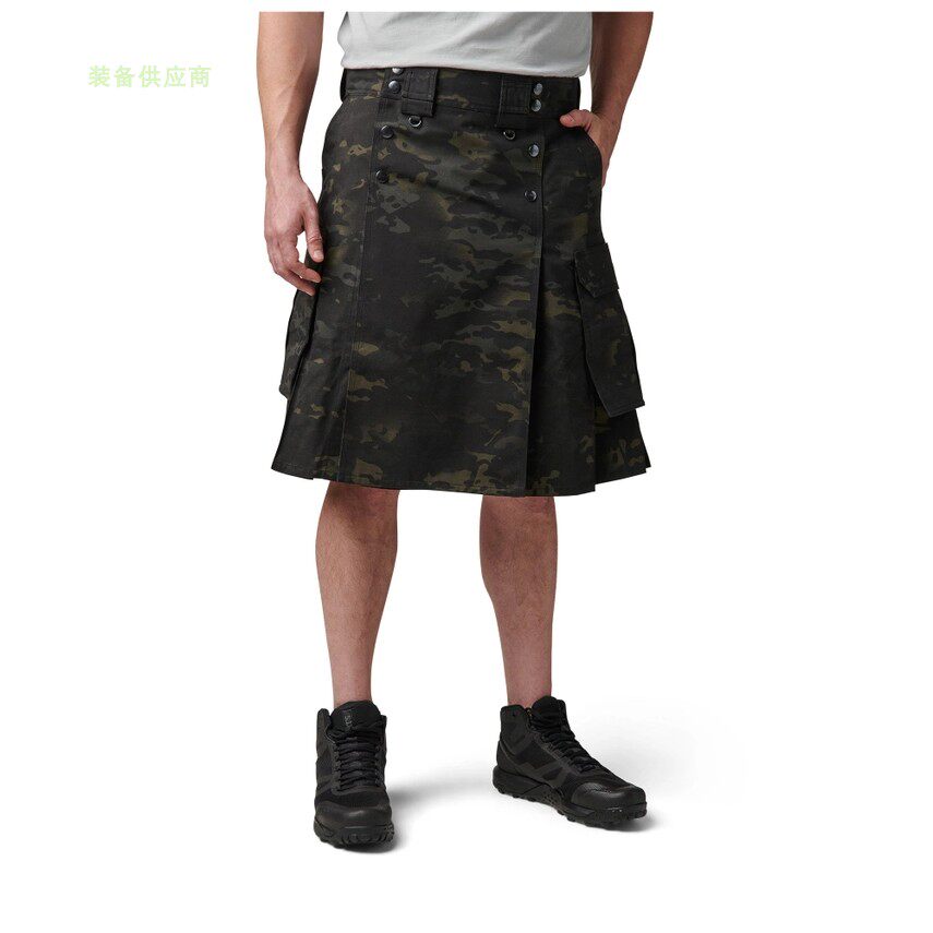 5.11 Limited Edition MC Night Camouflage Commando Short Skirt Scottish KILT Tactical Bottom 73356MC