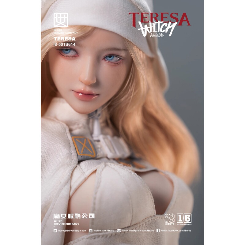 In Stock I8Toys Holy Light 1/6 Serene Dog Agnes Teresa Nun 501S616 In Stock I8Toys Holy Light 1/6 Serene Dog Agnes Teresa Nun 501S616