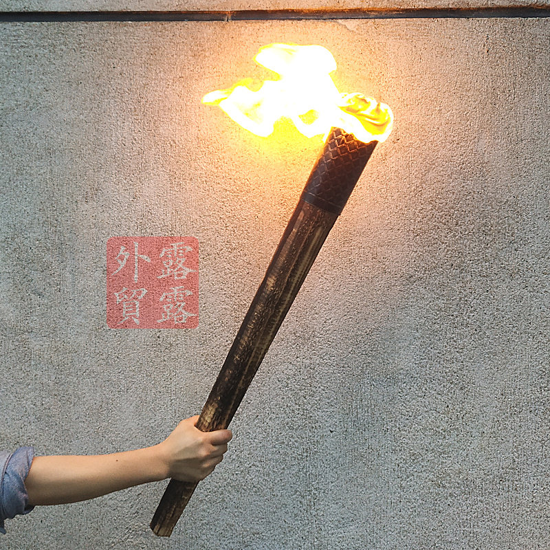 🔥古代火把复古真火木火炬，山洞探险+舞台表演神器！氛围感拉爆了！-装饰灯-淘宝好物网