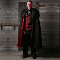 Cosplay Halloween Stage Costume New Adult Mens Twilight Saga Deluxe Vampire Costume