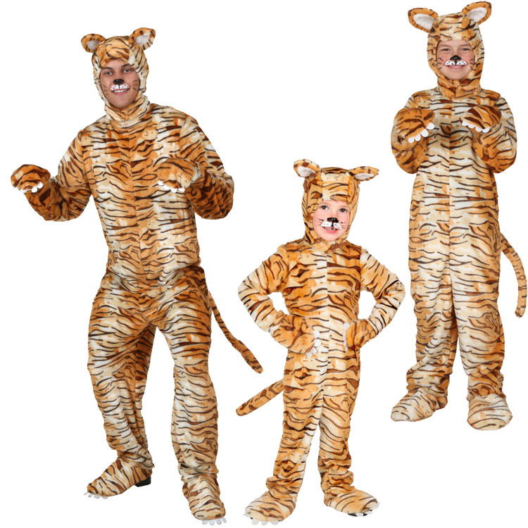 Animals and insects Halloween costumes adults, children, children, fierce tigers, costumes, costumes