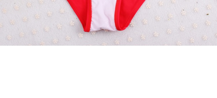 Ai Nifu Rui quần bơi nữ tam giác đen trắng đỏ gợi cảm mặc bikini độc lập hoang dã đồ bơi 2 mảnh dạng váy