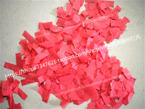 Stage Flame Retardant Color Paper Sheet Five Color Paper Rainbow Machine Special Red Paper Sheet 5 cm Scribe Hand Throw Color Paper