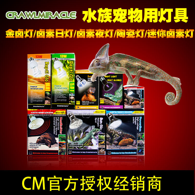 CM aquatic pets Exotic Reptiles LAMPS GOLD HALOGEN LAMP HALOGEN DAY LIGHT HALOGEN NIGHT LIGHT CERAMIC LAMP MEME YOU HALOGEN LAMP