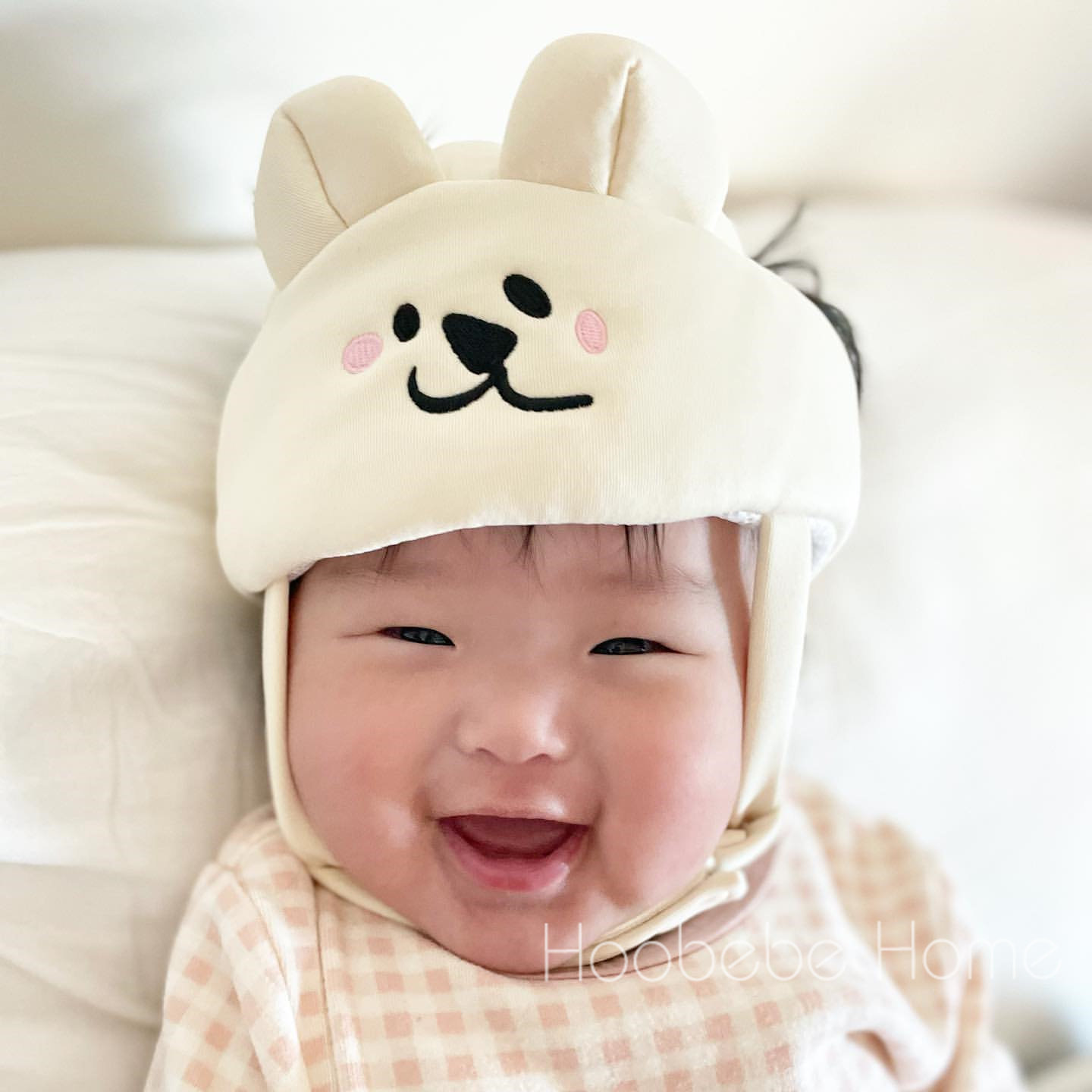 Разрушить устойчивые Кап 韩国ins婴儿帽子宝宝学步防撞帽护头护耳安全帽防撞头神器周岁礼
